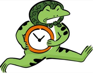 スケジュール管理、いったりきたり